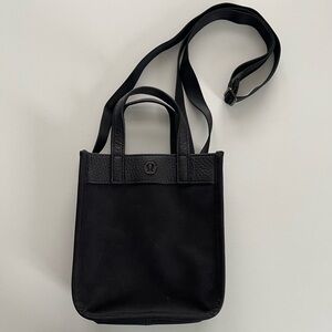 Lululemon Athletica Black Bag with Logo